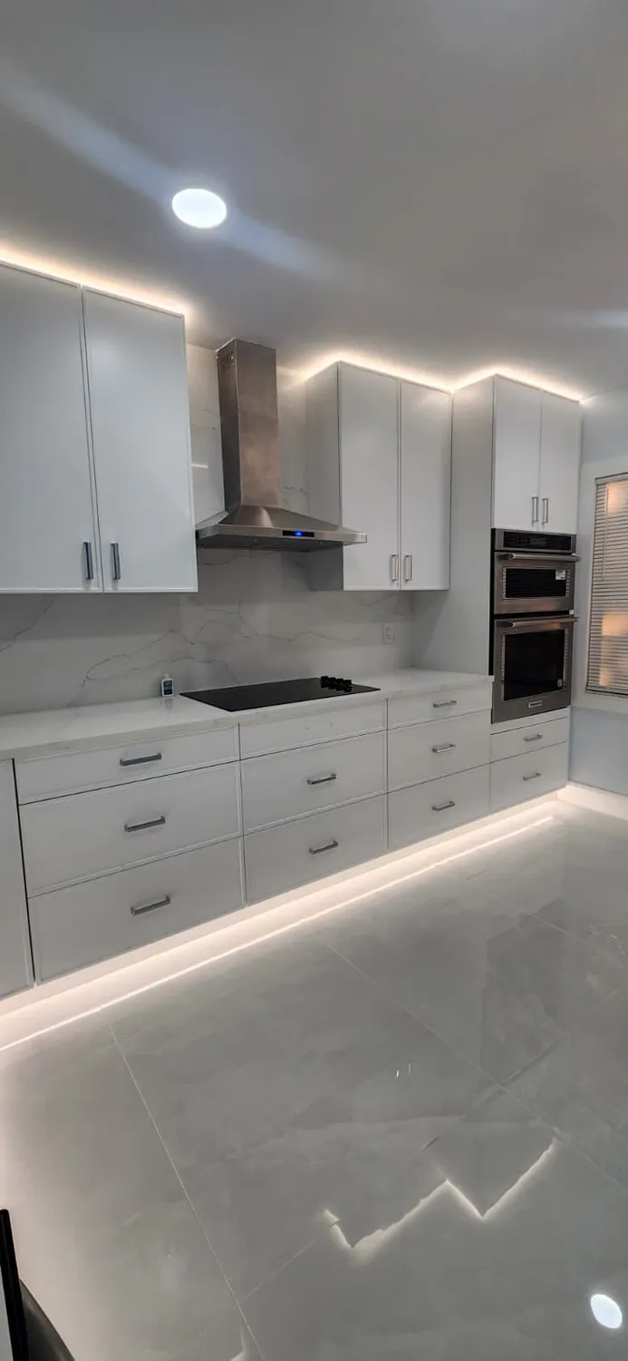 Modern White Kitchen