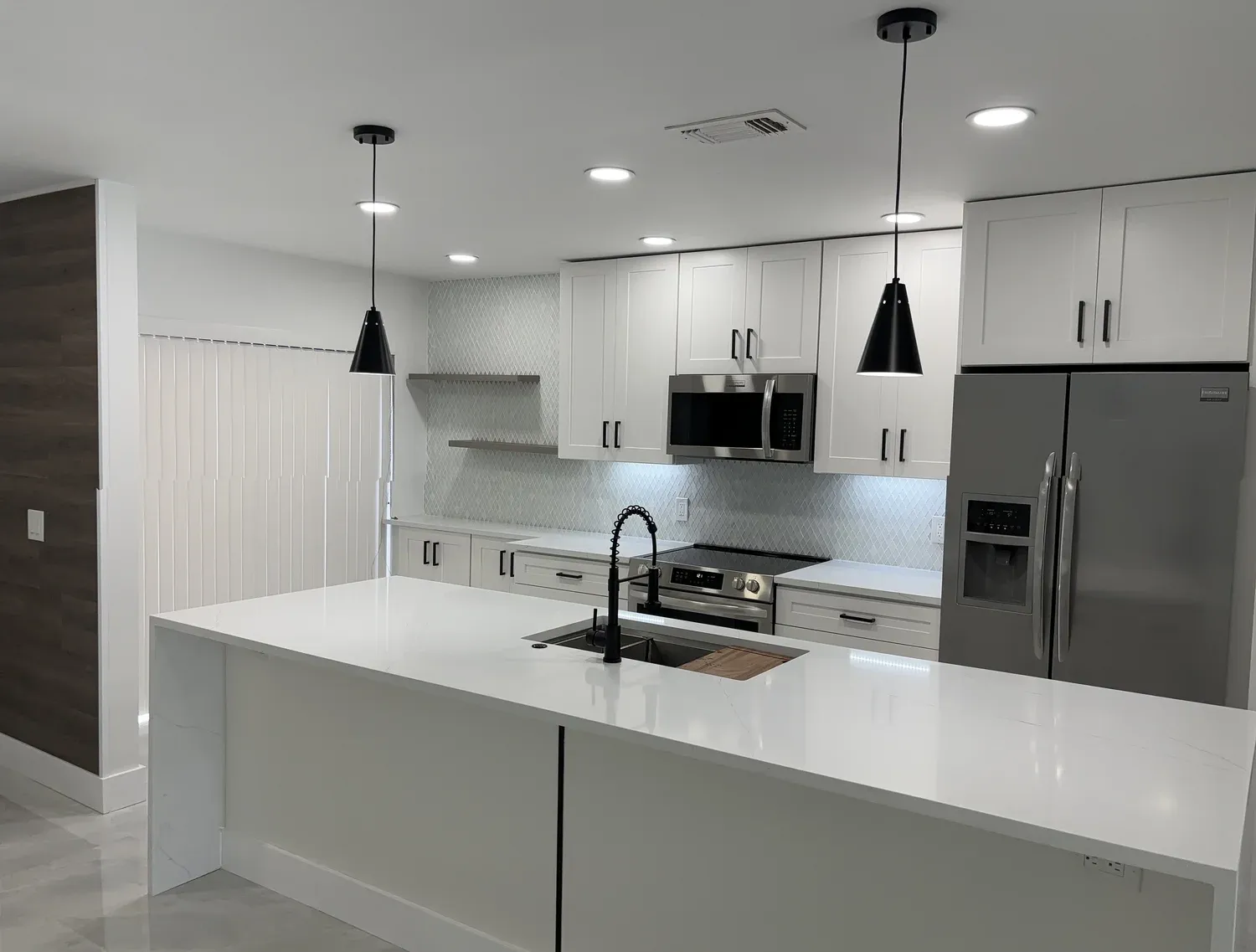 Kitchen Cabinetry & Refrigerator