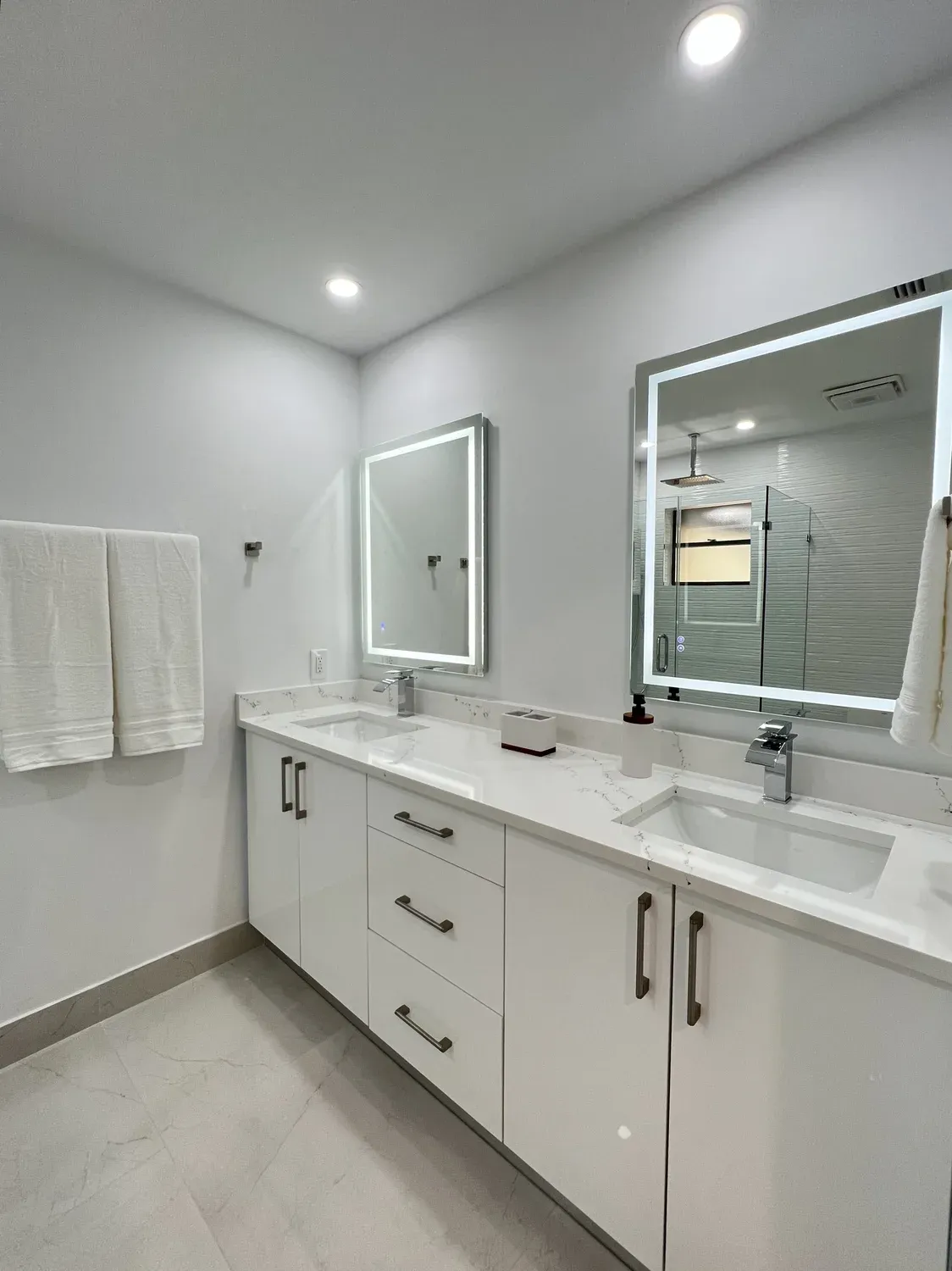 Backlit Mirror Vanity