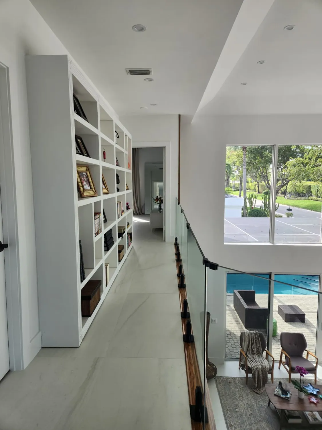 Large-Format Tile Floor